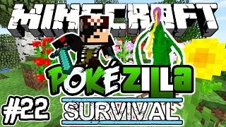 A PLANTA CARNÍVORA! (Boss) - PokéZilla Survival! - Minecraft #22