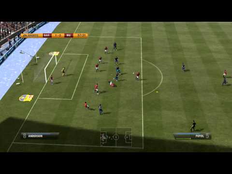 FIFA 12 FC Barcelona vs Man Utd PC Gameplay HD