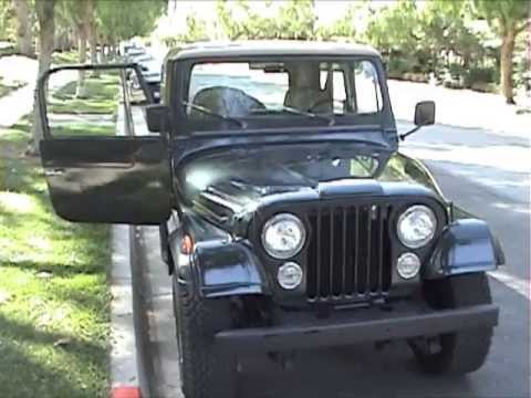 1978 Jeep CJ7, 304 V8 Automatic - CJ For Sale - YouTube