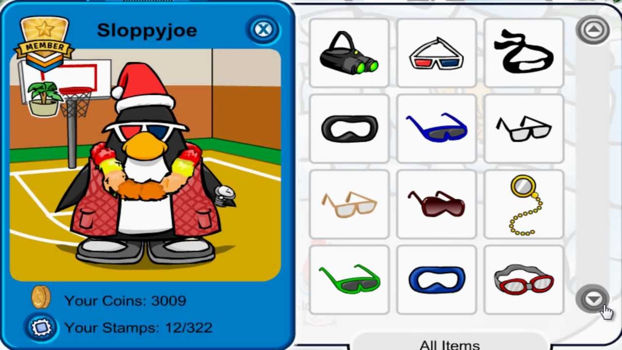 Club Penguin - Free Red Lei Penguin 2012! - YouTube