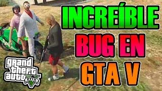 INCREÍBLE BUG EN GTA V ONLINE HAHAHA XD | Valle, Ángel, Elyas y Nexxuz | Josemi