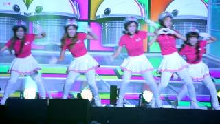 [FANCAM][130812]속초음악대향연 쇼챔피언 CrayonPop - 크레용팝 빠빠빠(Bar Bar Bar)