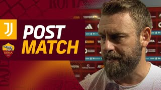 DANIELE DE ROSSI | INTERVISTA POST JUVENTUS-ROMA