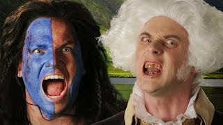 George Washington vs William Wallace.  Epic Rap Battles of History Season 3.