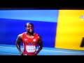 Finale 100 metri m Campionati del Mondo Mosca 2013 Usain Bolt RE