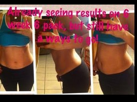 6 pack in 6 weeks results