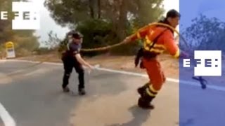 Continúa activo el incendio de Andratx,  el mayor de Mallorca desde 1999.