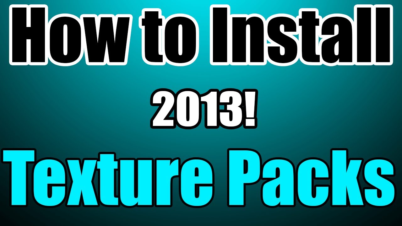 how to install texture packs in minecraft mac