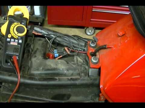 Motorcycle Repair: How to check the Regulated Charging ... kz650 wiring diagram 