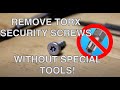 How to Open Security Screws (with Pictures) - Instructables