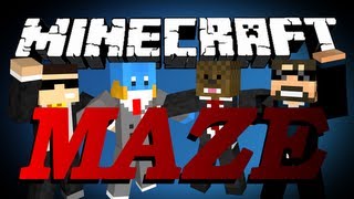 BRAND NEW Minecraft Maze Survival PVP w/ HuskyMudkipz, SSundee, and Bodil