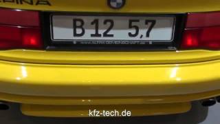 BMW Alpina B12 Coupe 5.7 (E31) 8 Series. Quick look