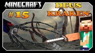 Minecraft A SÉRIE #15 O DEUS KRAKEN!