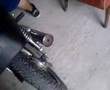 Yamaha SR 125 exhaust flames 2