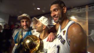 All Access: The Spurs' Big 3 Celebrate the Title