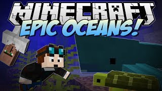 Minecraft | EPIC OCEANS! (Cannibals, Sharks, Turtles and More!) | Mod Showcase NEW