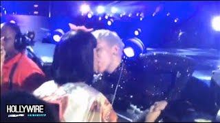 Miley Cyrus Kisses Katy Perry At Concert! (VIDEO)