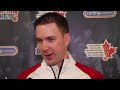 2012 Tim Hortons Brier Draw 10 Media Scrum