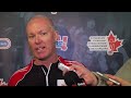 2012 Tim Hortons Brier Draw 10 Media Scrum