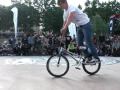 1/4 final pro BMX Flat FISE 2010_Matthias Dandois VS Adam Kun