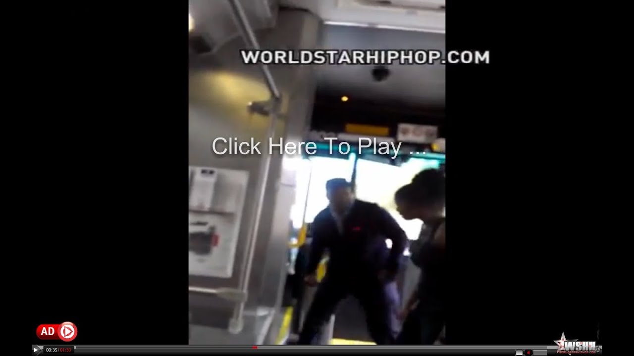 bus driver uppercuts girl wshh