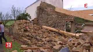 Une mini-tornade à Châtillon-sur-Seine (Cote d'or)