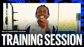 ULTIMO ALLENAMENTO A LOS ANGELES | TRAINING SESSION 🏃🖤💙???