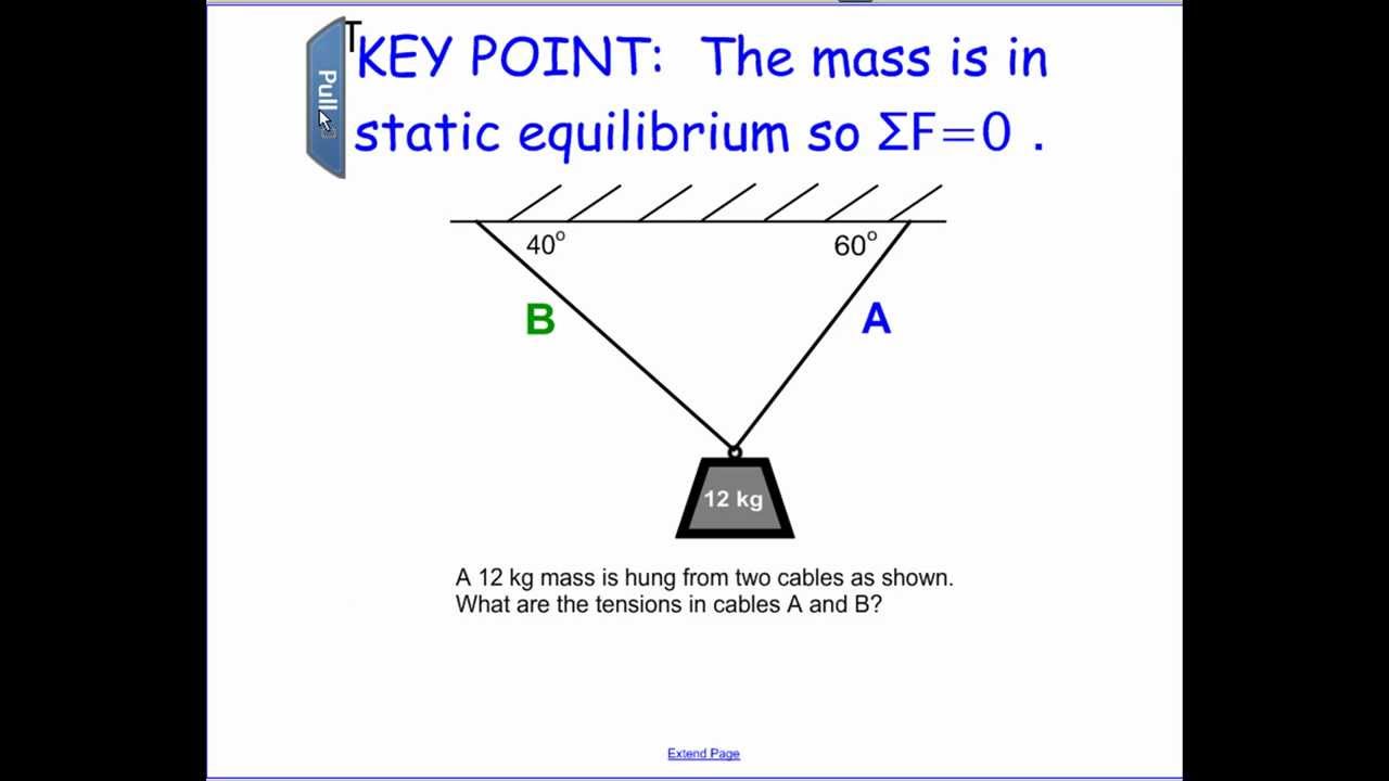 Static Equilibrium - YouTube