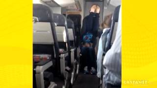 Gymnasts disrupt flight