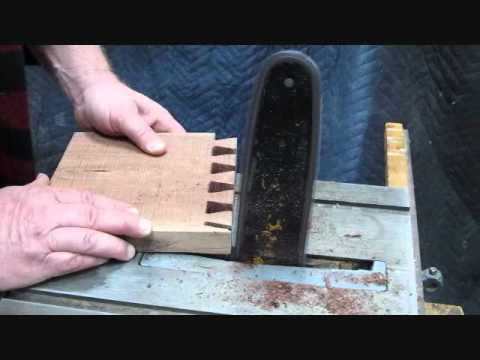 Dovetails Fast and Furious, Crazy Canadian Woodworking - YouTube