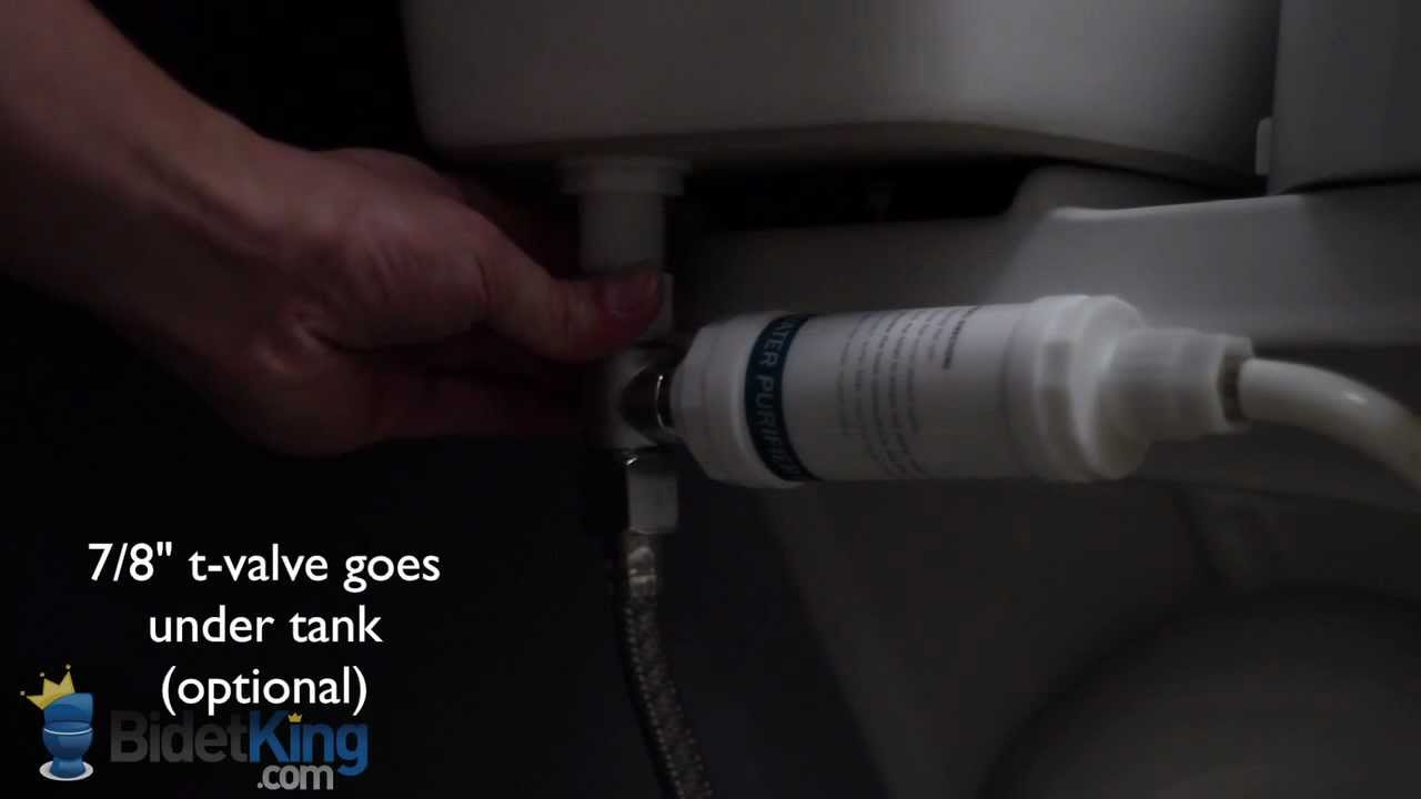 How to Install a Bidet Toilet Seat HD YouTube