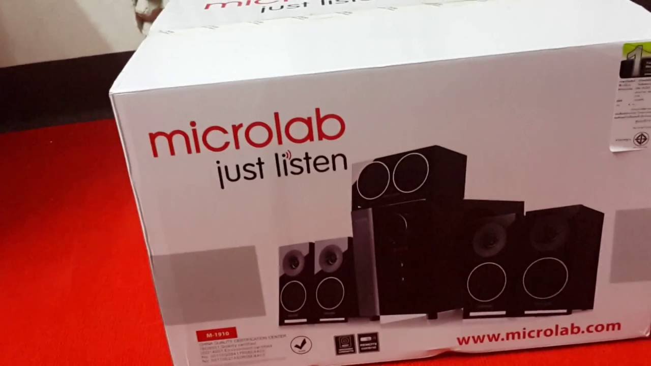 microlab m1910 5.1