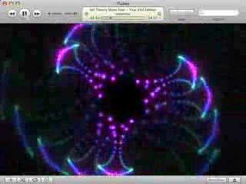 Leopard iTunes Visualizer Jelly - YouTube