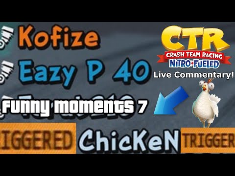 Crash Team Racing Nitro Fueled: Live Commentary Funny Moments #7 (69)