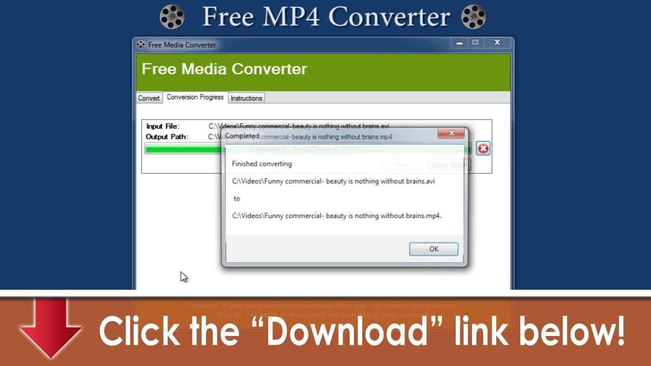 youtube link to mp4 converter online upload