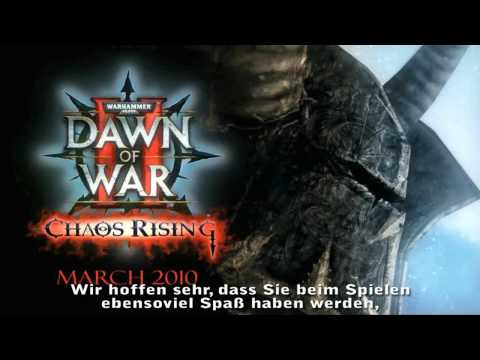 Warhammer 40.000 Dawn of War Chaos Rising: Relic stellt das Spiel vor! (dt.) HD