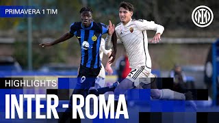 INSTINCTIVE FINISH FROM BERENBRUCH 🔥? |  INTER 1-1 ROMA | U19 HIGHLIGHTS⚫🔵??