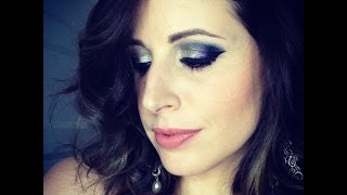 Makeup Tutorial Trucco VIOLA Metallico SILVER