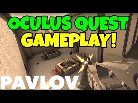 PAVLOV VR OFFICIALLY ON OCULUS QUEST ..... Unofficially! First Look Gameplay