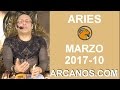 Video Horscopo Semanal ARIES  del 5 al 11 Marzo 2017 (Semana 2017-10) (Lectura del Tarot)