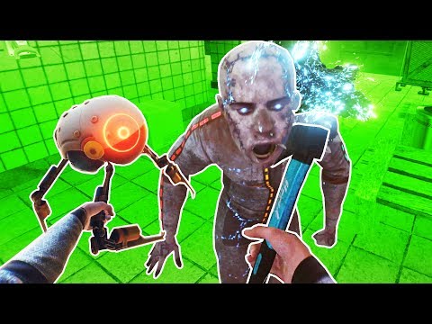 I Axed Computer Zombies and Played with Robot Crabs and It Goes Terribly in Boneworks VR!