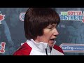 Draw 8 Media Scrum - 2013 Scotties Tournament of Hearts