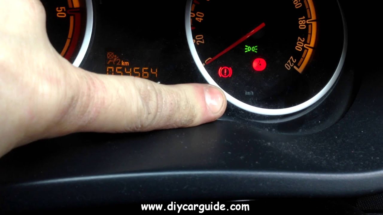 Opel Corsa and Vauxhall "D" Service Indicator Reset YouTube