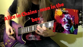 Alice in Chains - Man in the box (guitar cover tutorial)