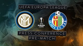 INTER vs GETAFE | Pre-Match Press Conference Conte + Handanovic | UEFA EUROPA LEAGUE [SUB ENG]
