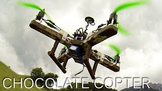 FIRST CHOCOLATE QUADCOPTER - delicious!!!