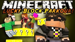 Minecraft: LUCKY BLOCK PARKOUR!