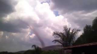 Increíble TORNADO en Tangancicuaro, Michoacán, visto desde El Platanal, Jacona.