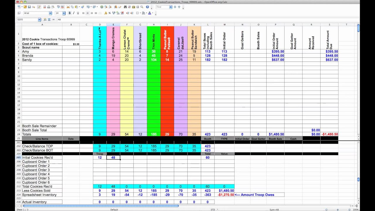 2012 Cookie Spreadsheet Tutorial YouTube 2012 Cookie Spreadsheet Tutorial YouTube