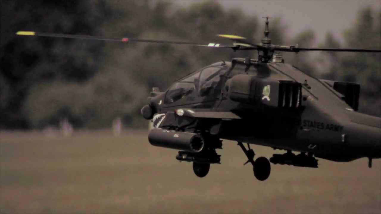 gas powered rc apache helicopter